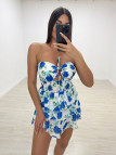 VESTIDO IBIZA AZUL AÑIL VESTIDO IBIZA AZUL AÑIL